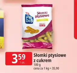E.Leclerc Słomki ptysiowe z cukrem P'tit Deli oferta