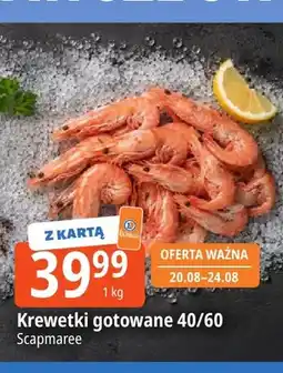 E.Leclerc Krewetki gotowane Scapmaree oferta