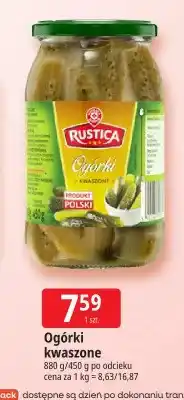 E.Leclerc Ogórki kwaszone Rustica oferta