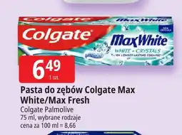 E.Leclerc Pasta do zębów Colgate Max White oferta