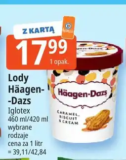 E.Leclerc Lody Häagen-Dazs Caramel Biscuit & Cream oferta