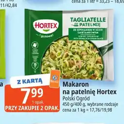 E.Leclerc Makaron na patelnię Hortex Tagliatelle ze szpinakiem oferta