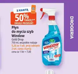 E.Leclerc Płyn do mycia szyb Window Gold Drop oferta