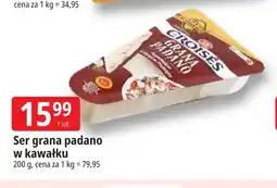 E.Leclerc Ser grana padano w kawałku Les Croisés oferta