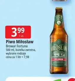 E.Leclerc Piwo Miłosław Pilzner oferta