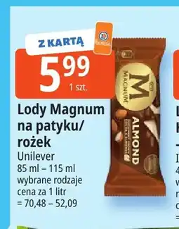 E.Leclerc Lody na patyku Magnum oferta