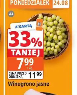 E.Leclerc Winogrono jasne oferta