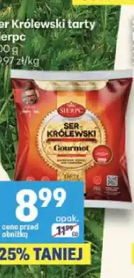 Delikatesy Centrum Ser Królewski tarty Sierpc oferta