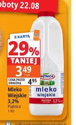 E.Leclerc Mleko Wiejskie Piątnica 3,2% oferta