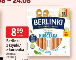 E.Leclerc Parówki Berlinki z szynki oferta