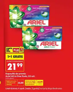 Biedronka Kapsułki do prania Ariel oferta
