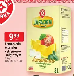 E.Leclerc Lemoniada o smaku cytrynowo-miętowym Jafaden oferta