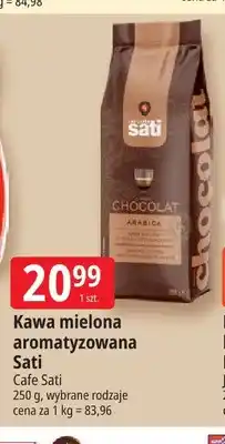 E.Leclerc Kawa mielona aromatyzowana Sati Cafe oferta