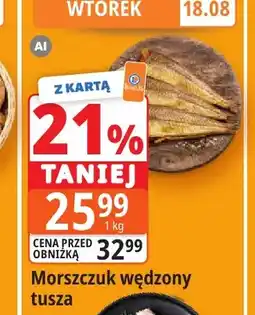 E.Leclerc Morszczuk wędzony tusza oferta