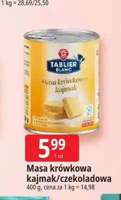 E.Leclerc Masa krówkowa czekoladowa Tablier Blanc oferta