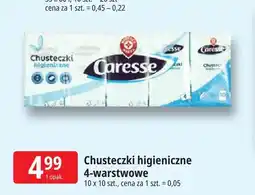E.Leclerc Chusteczki higieniczne 4-warstwowe Caresse oferta