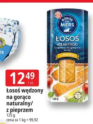 E.Leclerc Łosoś wędzony na gorąco naturalny Ronde des Mers oferta