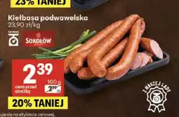 Delikatesy Centrum Kiełbasa podwawelska Sokołów oferta