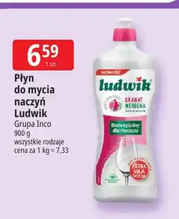 E.Leclerc Płyn do mycia naczyń Ludwik Granat i Werbena oferta