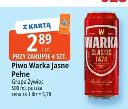 E.Leclerc Piwo Warka oferta