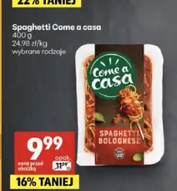Delikatesy Centrum Spaghetti Come a casa oferta
