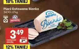 Delikatesy Centrum Pierś gotowana Bianka Indykpol oferta