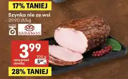 Delikatesy Centrum Szynka nie ze wsi Kabanos oferta