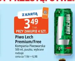 E.Leclerc Piwo Lech Premium oferta