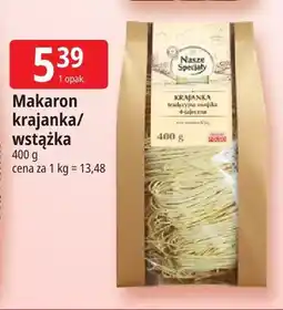 E.Leclerc Makaron wstążka Nasze Specjały oferta