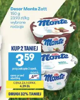 Delikatesy Centrum Deser Monte Zott oferta