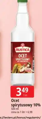 E.Leclerc Ocet spirytusowy 10% Rustica oferta
