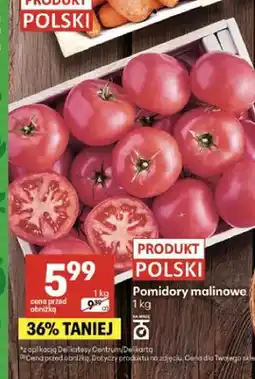 Delikatesy Centrum Pomidory malinowe polskie oferta