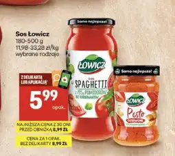 Delikatesy Centrum Sos Łowicz Spaghetti oferta