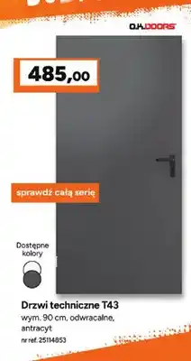 Bricoman Drzwi techniczne O.K. Doors oferta