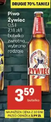 Delikatesy Centrum Piwo Żywiec oferta