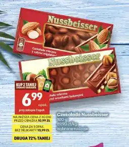 Delikatesy Centrum Czekolada mleczna z całymi migdałami Nussbeisser oferta