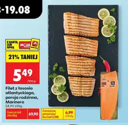 Biedronka Filet z łososia Marinero oferta