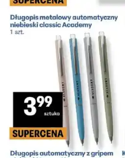 Delikatesy Centrum Długopis metalowy automatyczny niebieski classic Academy oferta