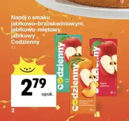 Delikatesy Centrum Napój o smaku jabłkowo-brzoskwiniowym Codzienny oferta