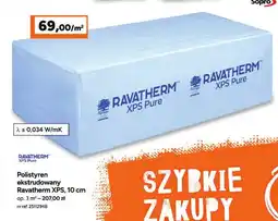 Bricoman Polistyren ekstrudowany Ravatherm XPS Pure 10 cm oferta