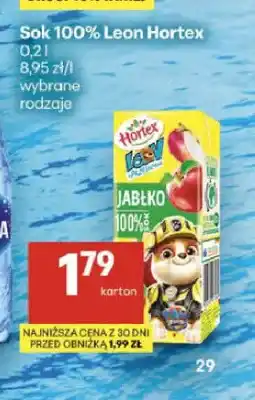 Delikatesy Centrum Sok Leon Hortex 100% oferta