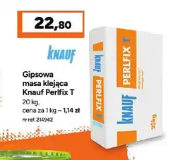 Bricoman Gipsowa masa klejąca Knauf Perlfix T oferta