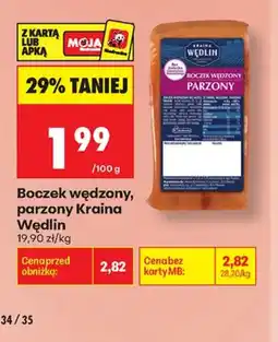 Biedronka Boczek wędzony Kraina Wędlin oferta