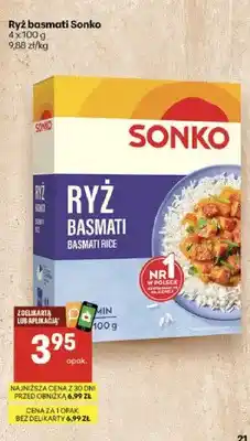 Delikatesy Centrum Ryż basmati Sonko oferta