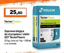 Bricoman Zaprawa klejąca do styropianu i siatki 627 TectorTherm Holcim oferta