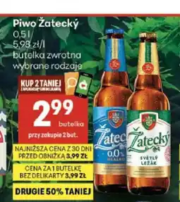 Delikatesy Centrum Piwo Žatecký Světlý Ležák oferta