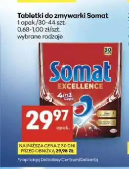 Delikatesy Centrum Tabletki do zmywarki Somat Excellence oferta