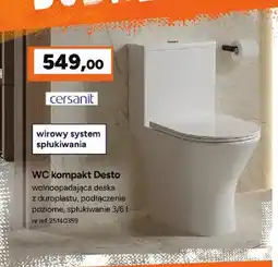 Bricoman Wc kompakt Cersanit Desto oferta