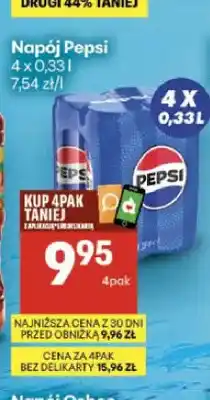 Delikatesy Centrum Napój gazowany Pepsi 4-pak oferta