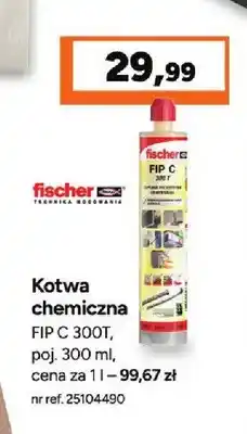 Bricoman Kotwa chemiczna Fischer Fip C 300T oferta